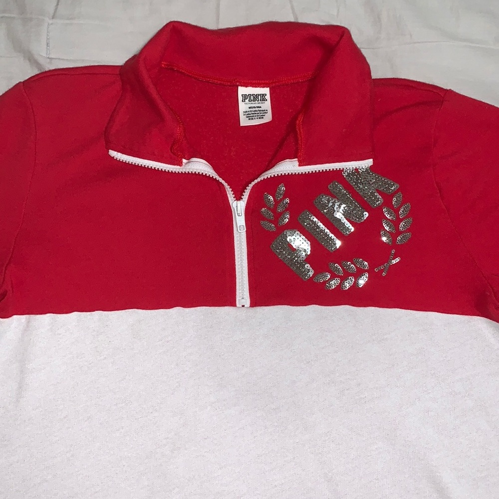 PINK quarter zip